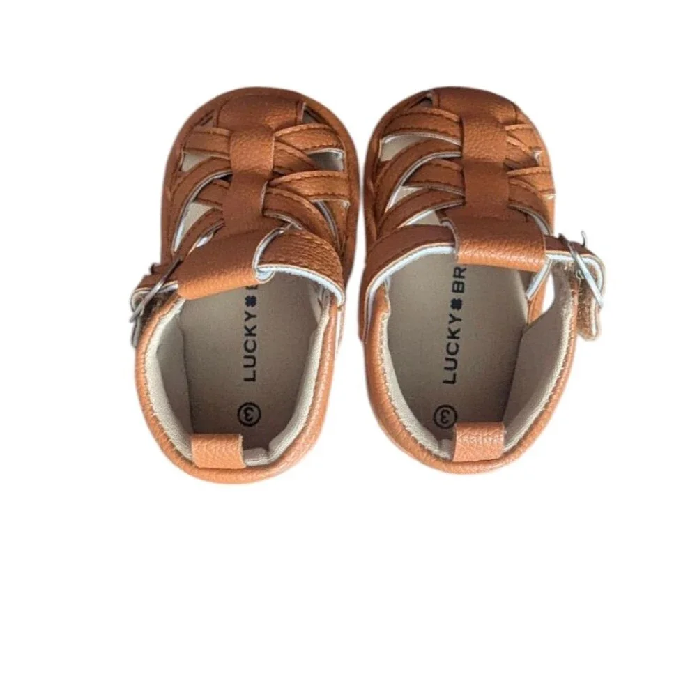 Lucky Brand Brown Sandals Size 3 Baby